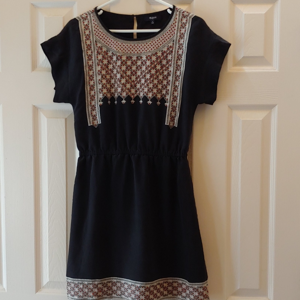 Dress with Embroidered Design